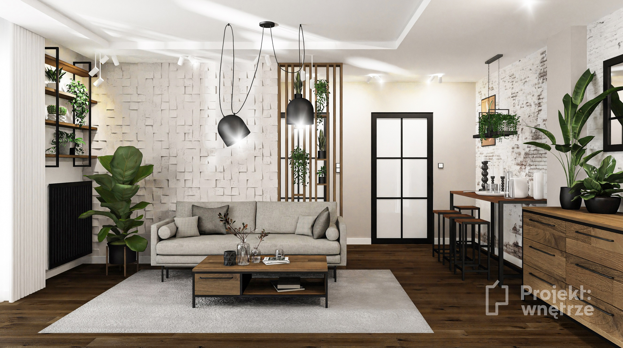 PROJEKT: WNĘTRZE - pracownia projektowania wnętrz - Warszawa - online - www.projektwnetrze.com.pl