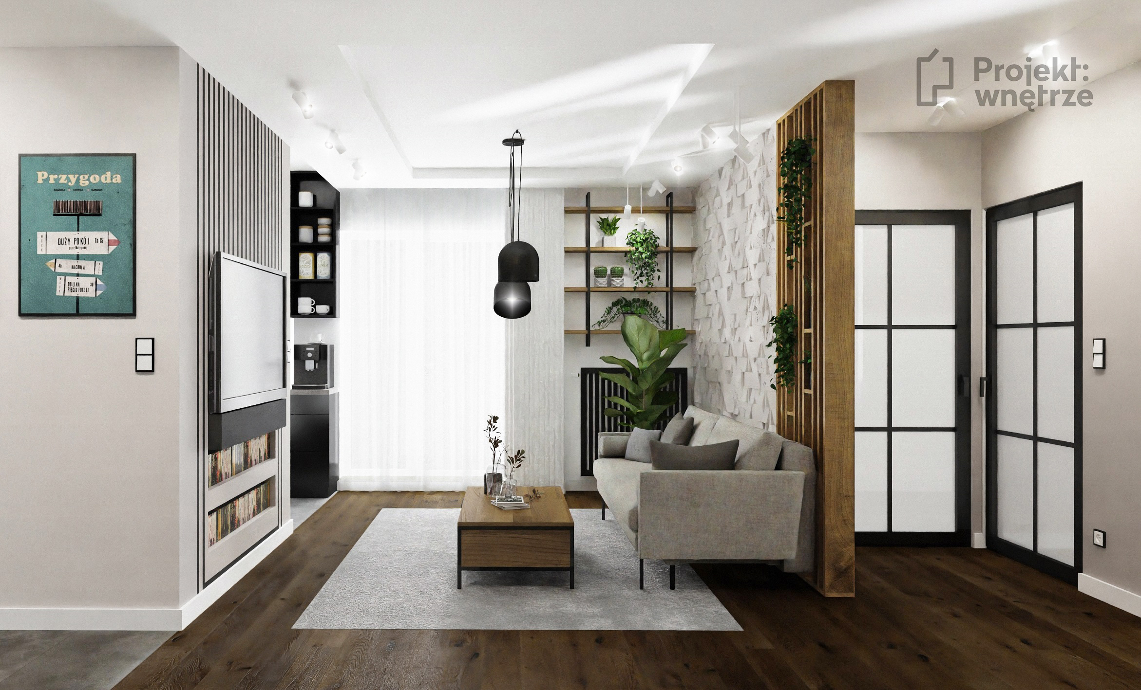 PROJEKT: WNĘTRZE - pracownia projektowania wnętrz - Warszawa - online - www.projektwnetrze.com.pl